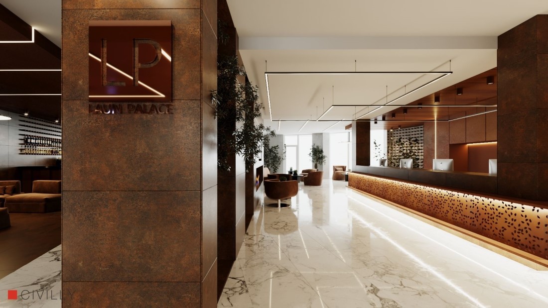 Дизайн отельного комплекса Отельный Комплекс Lawn Palace Resort and Spa